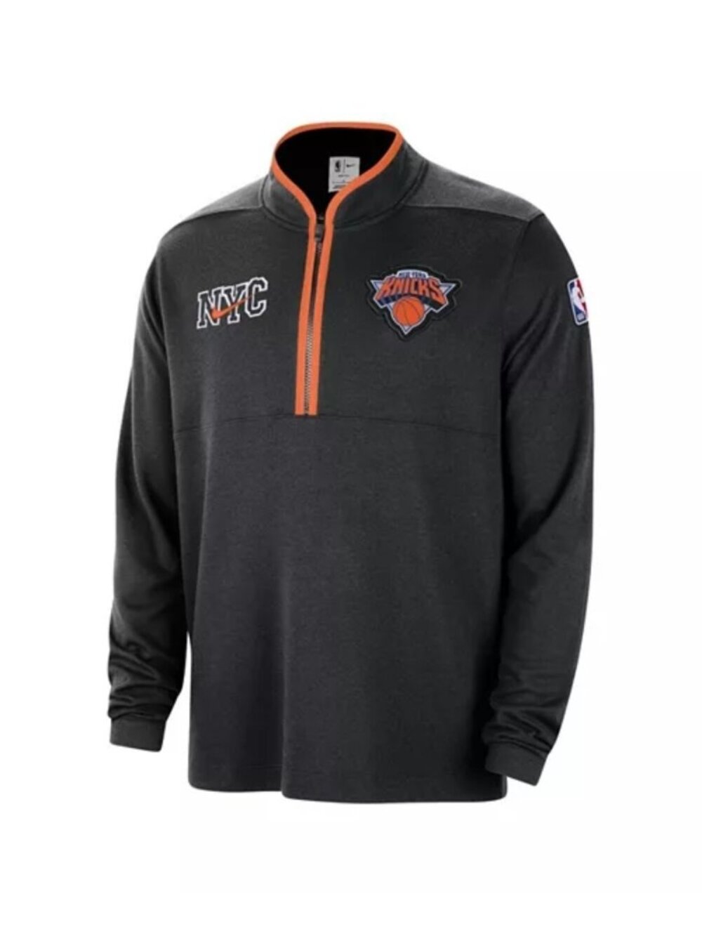 New York Knicks 2023/24 City Edition Half-Zip Coaches Jacket FD9152-010